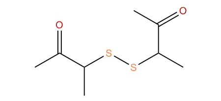 bis(1-Methyl-2-oxopropyl) disulfide